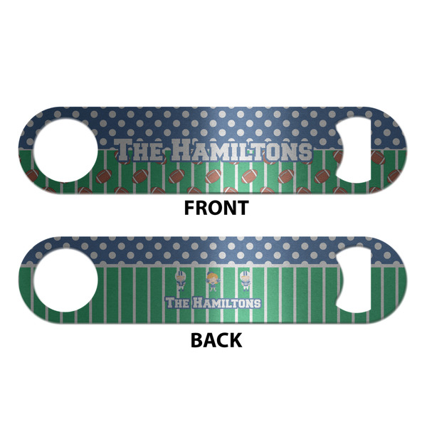 Football Bottle Opener - Front & Back