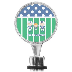 Football Wine Bottle Stopper (Personalized)