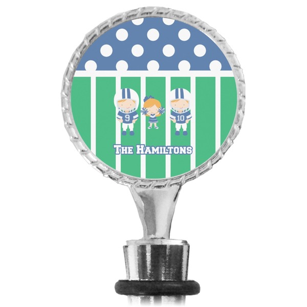 Football Bottle Stopper Main View