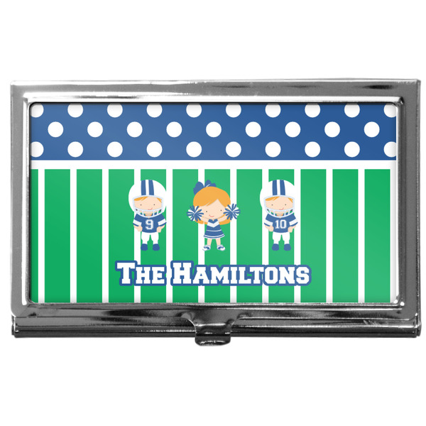 Custom Football Business Card Case