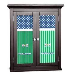 Football Cabinet Decal - Custom Size (Personalized)
