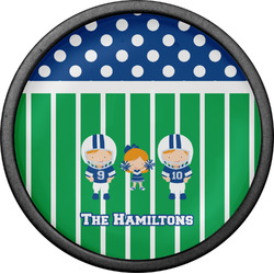 Football Cabinet Knob (Black) (Personalized)