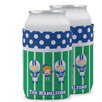Football Can Cooler (12 oz) w/ Multiple Names