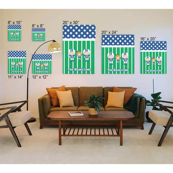 Football Canvas Prints - Multiple Sizes