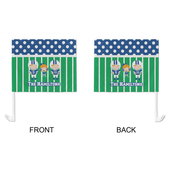 Football Car Flag - Large - APPROVAL