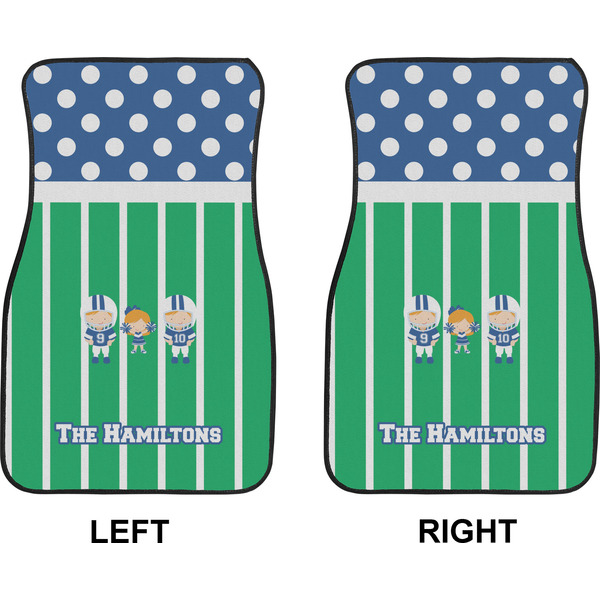 Football Car Mat Front - Approval