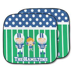 Football Car Sun Shade - Two Piece (Personalized)