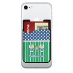 Football 2-in-1 Cell Phone Credit Card Holder & Screen Cleaner (Personalized)