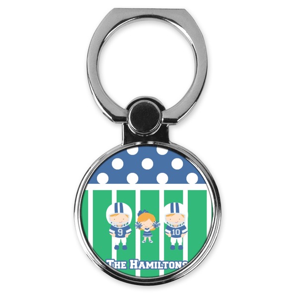 Custom Football Cell Phone Ring Stand & Holder (Personalized)
