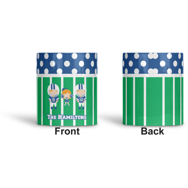 Football Ceramic Pen Holder - Apvl