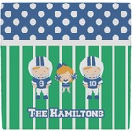 Football Ceramic Tile Hot Pad (Personalized)