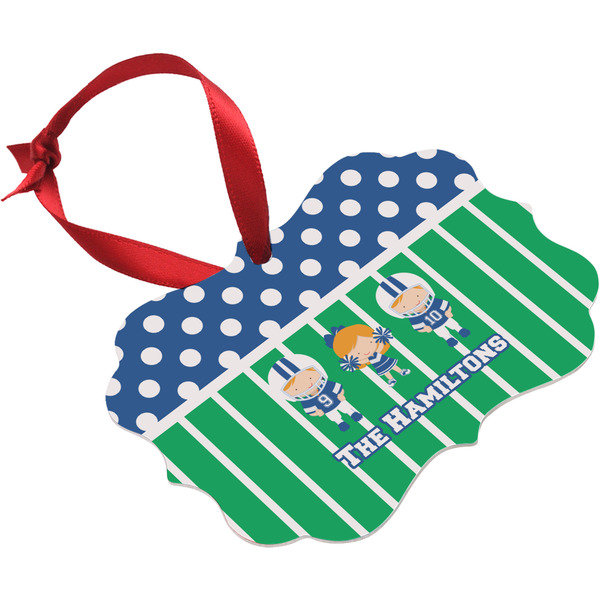 Football Christmas Ornament