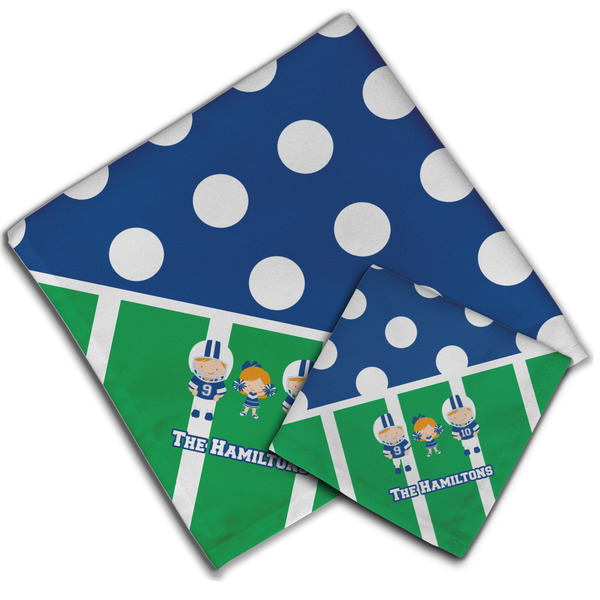 Football Cloth Napkins - Personalized Lunch & Dinner (PARENT MAIN)