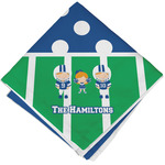 Football Cloth Napkin w/ Multiple Names