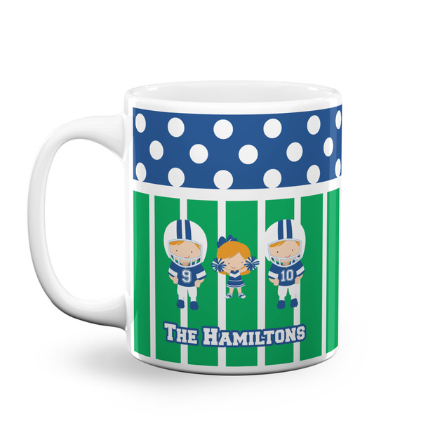 Custom Football Coffee Mug (Personalized)