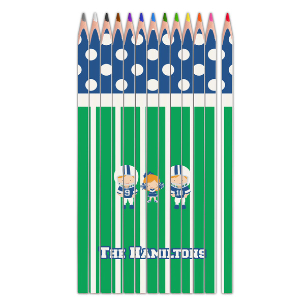 Custom Football Colored Pencils (Personalized)