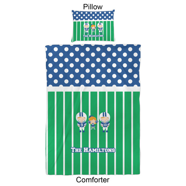 Football Comforter Set - Twin XL - Approval