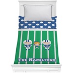 Football Comforter - Twin (Personalized)