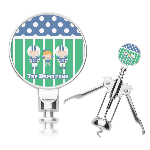 Custom Football Corkscrew (Personalized)