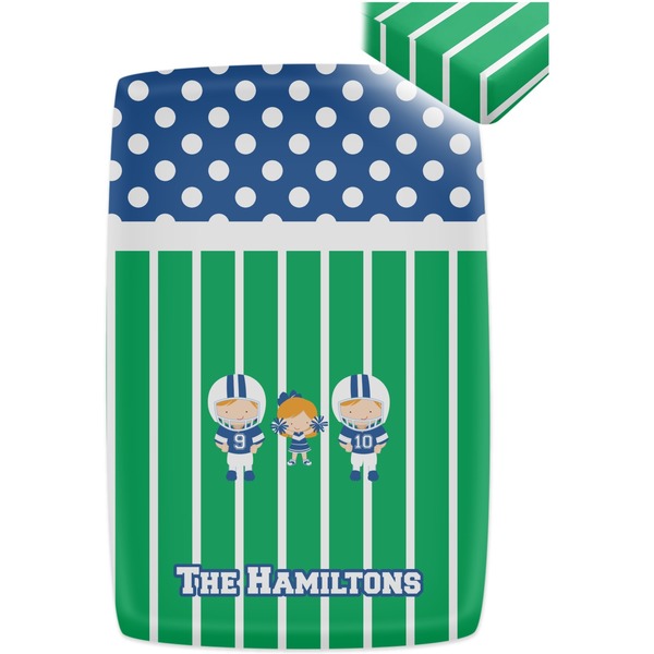Football Crib Fitted Sheet - Apvl
