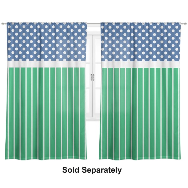 Custom Football Curtain Panel - Custom Size