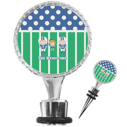 Football Wine Bottle Stopper (Personalized)