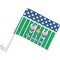 Football Car Flag - Small w/ Multiple Names