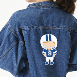 Football Large Custom Shape Patch - 2XL (Personalized)