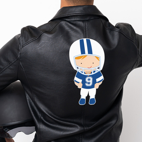 Football Custom Shape Iron On Patches - XXXL - APPROVAL