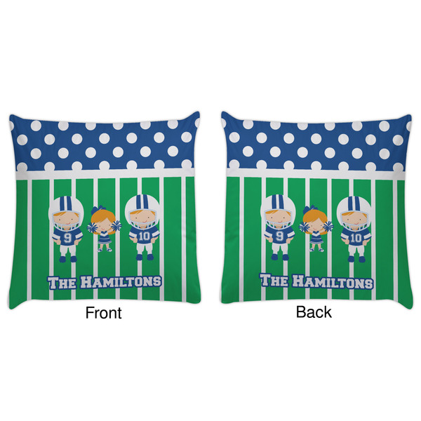 Football Decorative Pillow Case - Approval