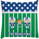 Football Decorative Pillow Case (Personalized)