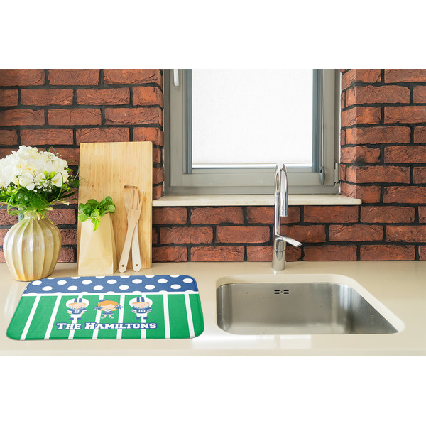 Football Dish Drying Mat - LIFESTYLE 2