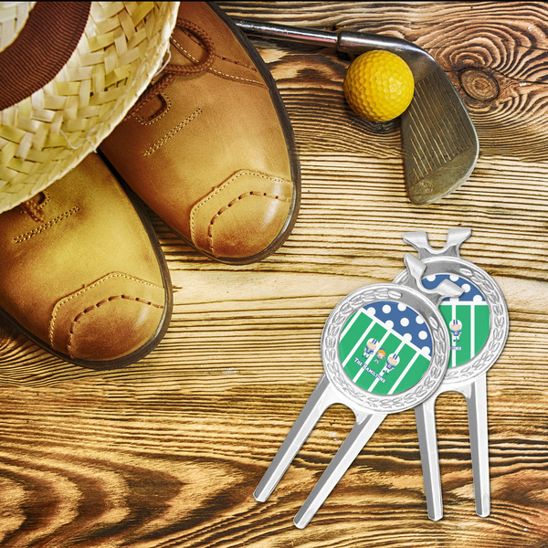 Football Divot Tool - LIFESTYLE
