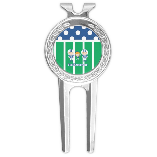 Custom Football Golf Divot Tool & Ball Marker (Personalized)