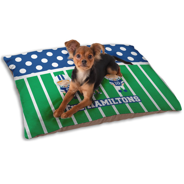 Football Dog Bed - Small LIFESTYLE