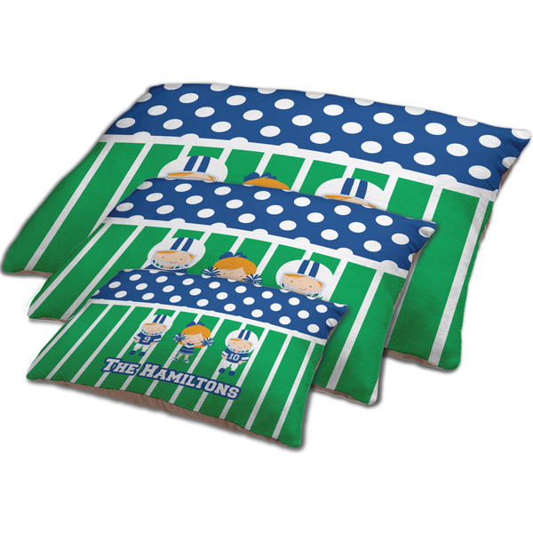 Football Dog Beds - MAIN (sm, med, lrg)