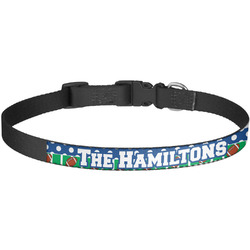 Football Dog Collar - Large (Personalized)