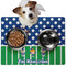 Football Dog Food Mat - Medium LIFESTYLE