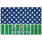 Football Dog Food Mat - Small without bowls