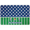 Football Dog Food Mat w/ Multiple Names