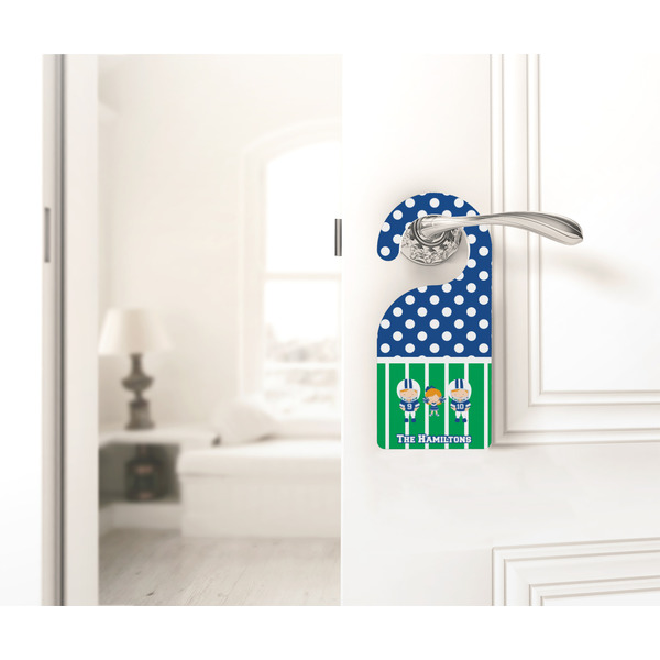 Football Door Hanger - LIFESTYLE