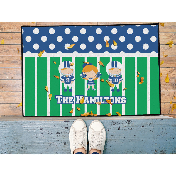 Football Door Mat - LIFESTYLE (Med)