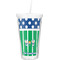 Football Double Wall Tumbler with Straw (Personalized)