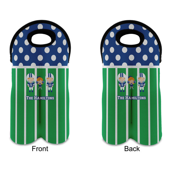 Football Double Wine Tote - APPROVAL (new)