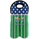 Football Wine Tote Bag (2 Bottles) (Personalized)