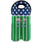 Football Wine Tote Bag (2 Bottles) (Personalized)
