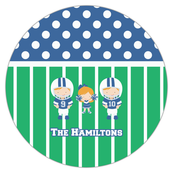 Football Drink Topper - Large - Single