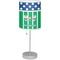 Football Drum Lampshade with base included