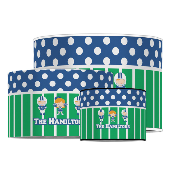 Football Drum Lampshades - MAIN