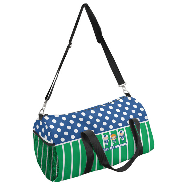 Custom Football Duffel Bag (Personalized)